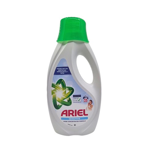 Ariel Sensitive tekući deterdžent za pranje rublja 1125 ml