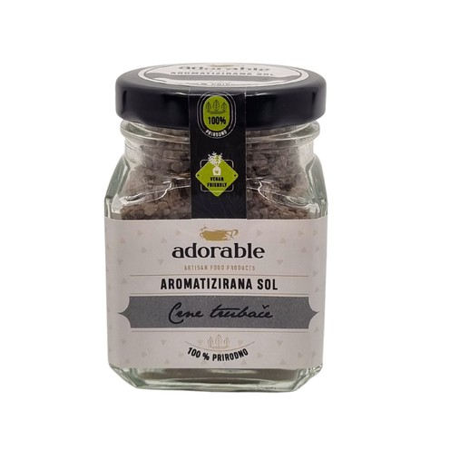 Aromatized salt - black trumpet mushroom 100 g