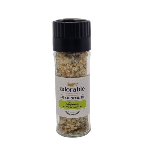 Aromatizirana sol - limun i ružmarin 90 g