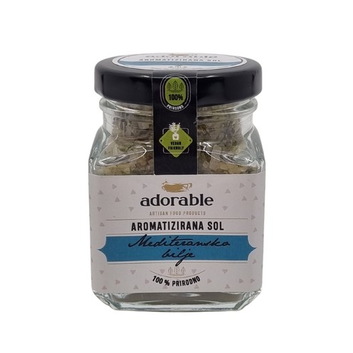 Aromatizirana sol - mediteransko bilje 100 g