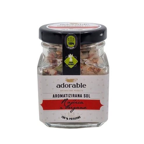 Aromatized salt - tomato and oregano 100 g