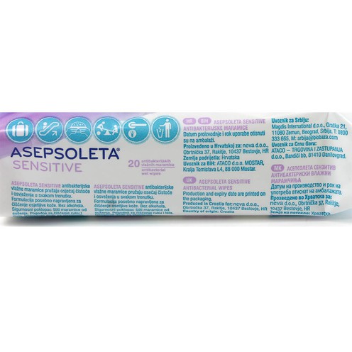 Asepsoleta Sensitive tissues 20/1