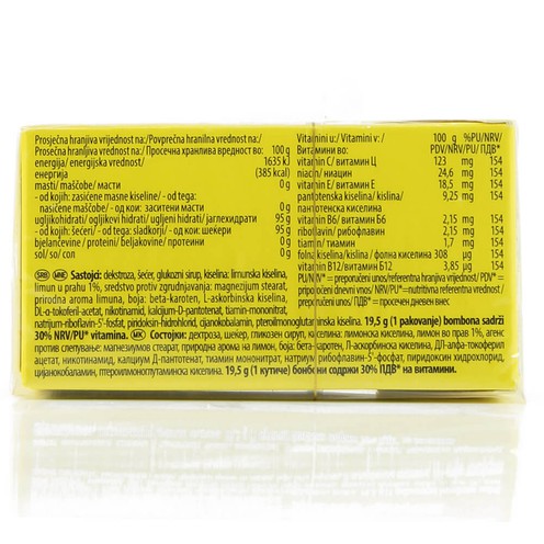 Cedevita Lemon Hard Candy 19,5 g