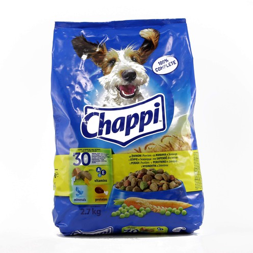 Chappi Hundefutter Huhn/Gemüse 2.7Kg