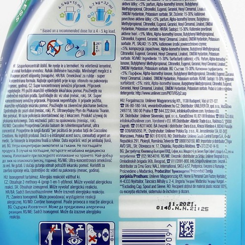 Coccolino Weichspülerkonzentrat Intense Fresh Sky, 960 ml
