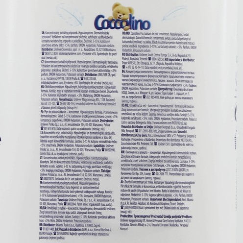 Coccolino fabric softner Sensitive 1800 ml