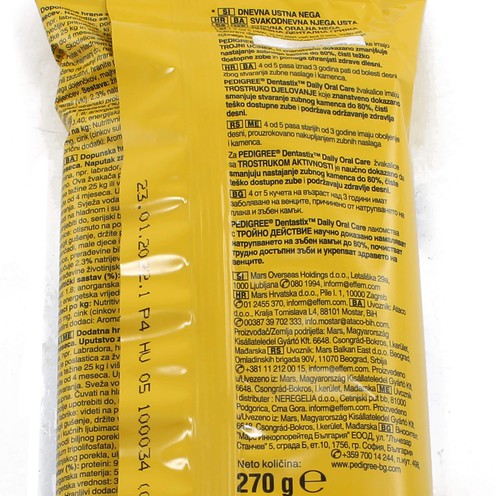 Pedigree Dentastix für große Hunderassen 270g