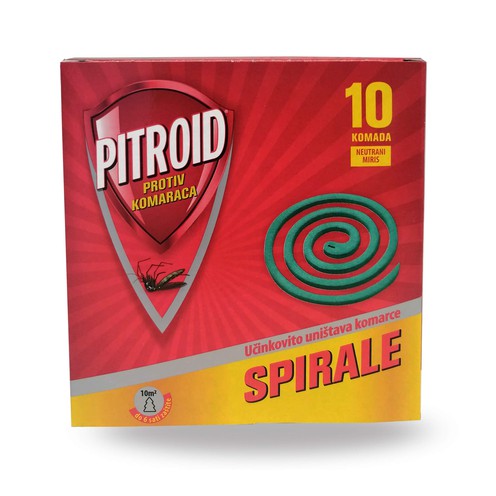 Anti-Mücken Pitroid Spirale neutral 10 Stck.