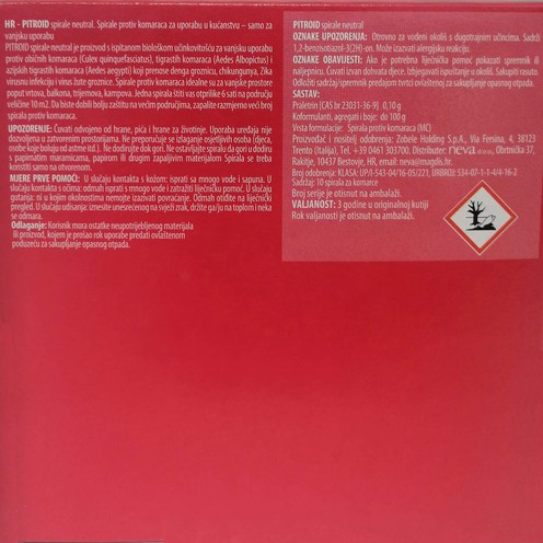 Anti-Mücken Pitroid Spirale neutral 10 Stck.