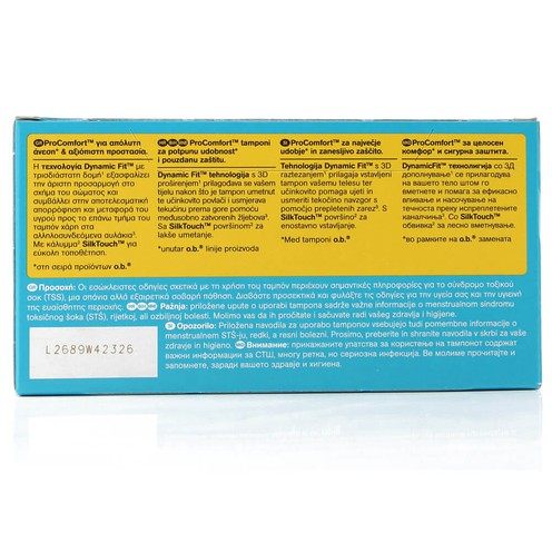 Tampons O.B. ProComfort Normal (16 pcs)