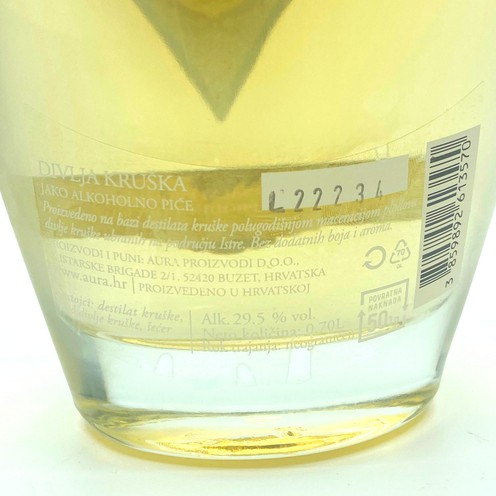 Rakija divlja kruška Aura 0,7 l