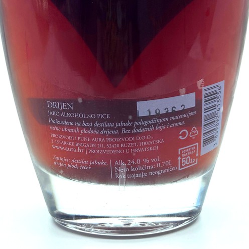 Weinbrand Hartriegel Aura 0,7 l