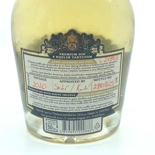 Premium gin s bijelim tartufom Aura 0,7 l