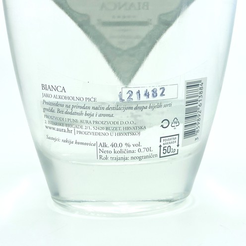 Rakija Bianca Aura 0,7 l
