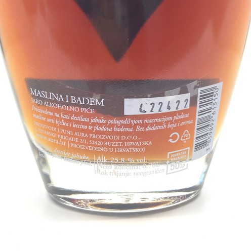 Rakija maslina i badem Aura 0,7 l
