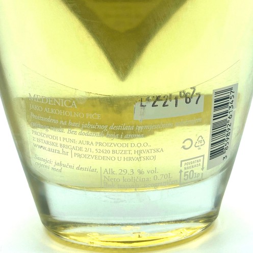 Honey Brandy Aura 0,7 l