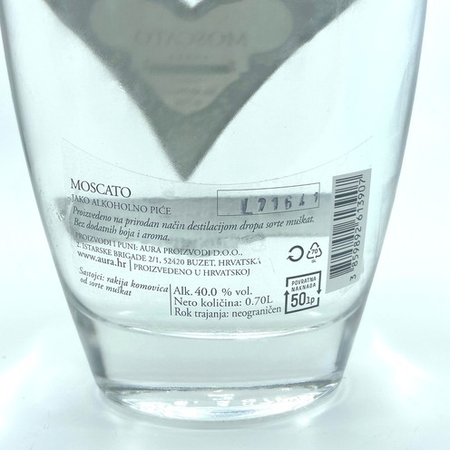 Brandy Moscato Aura 0,7 l
