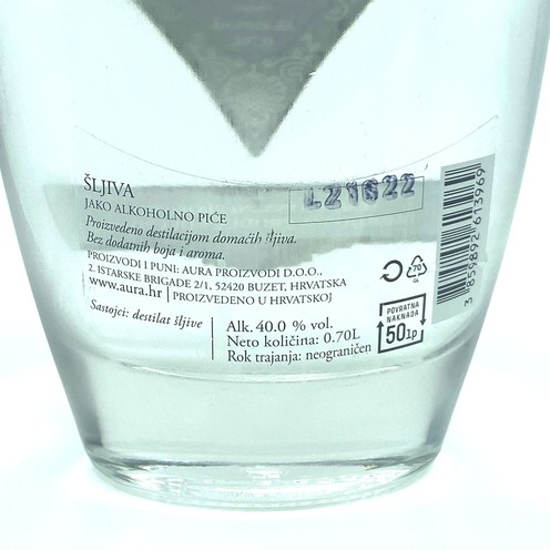 Weinbrand Pflaume Aura 0,7 l