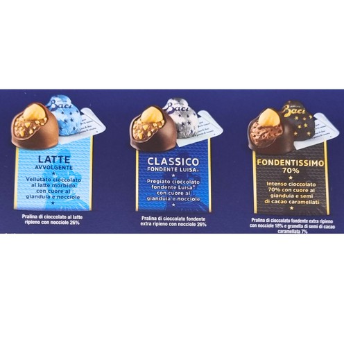 Baci Perugina praline assortite Natale 250 g