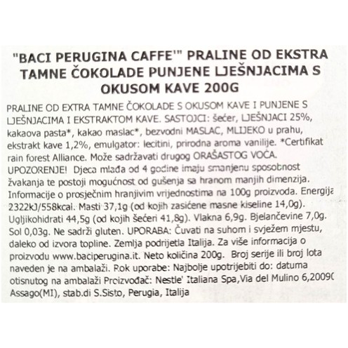 Baci Perugina Caffè Avvolgente 200 g