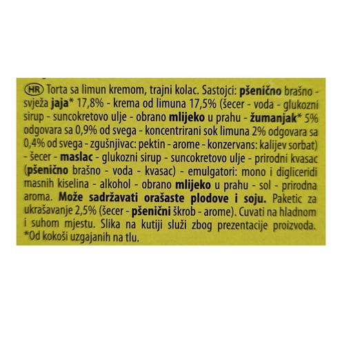 Torta voglia di limone Balocco 400 g