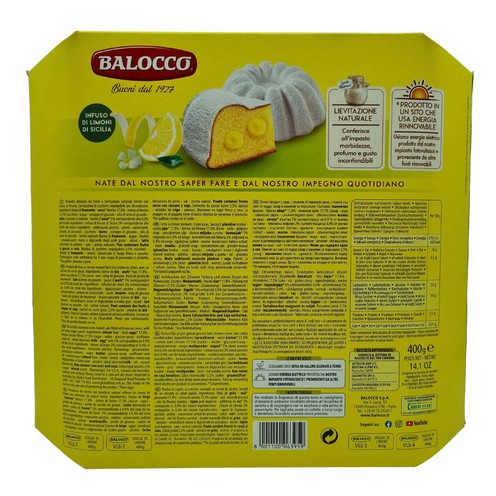 Torta voglia di limone Balocco 400 g