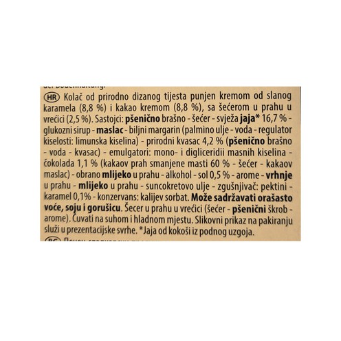Torte in festa: Voglia di caramello e cacao Balocco 400 g