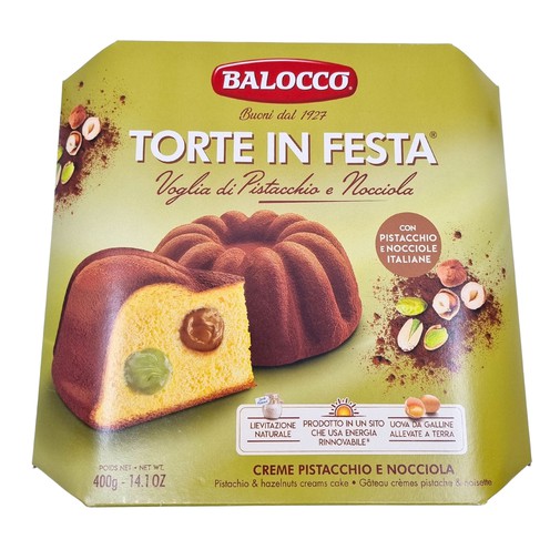 Torte in festa: Voglia di pistacchio e nocciola Balocco 400 g