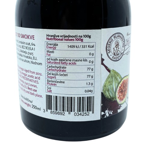 Fig balsamic vinegar Kali 250 ml