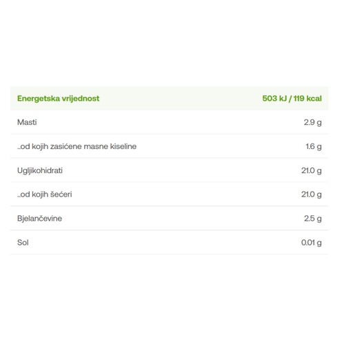 Batela - dvobojni bio namaz od batata 250 g