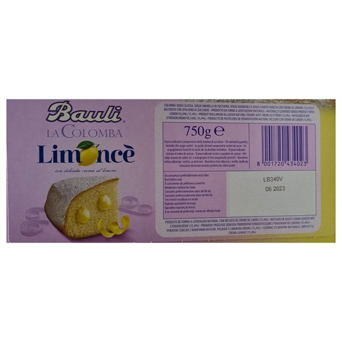 Colomba Limoncè Bauli 750 g