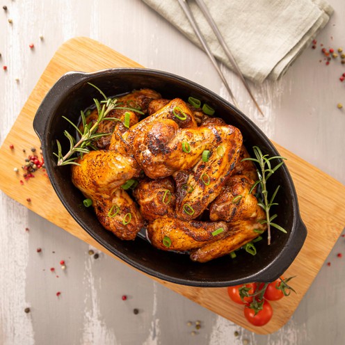 BBQ chicken wings for 4 persons (900 g)