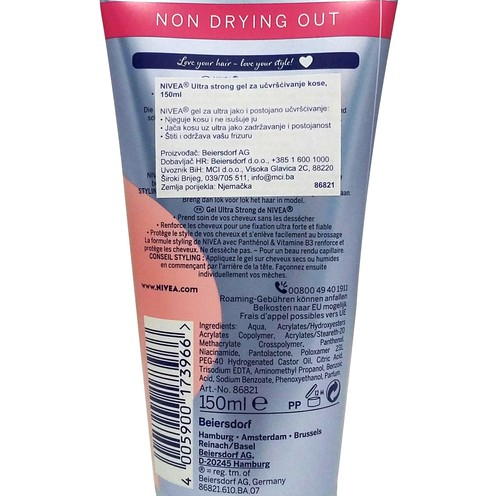 Nivea Ultra Strong Haargel 150 ml