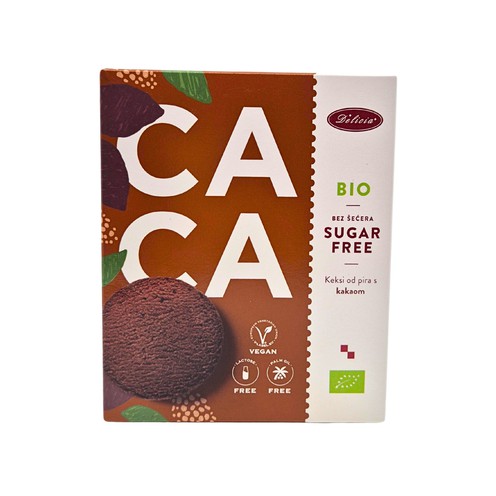 Bio Cacao keksi Delicia 125 g