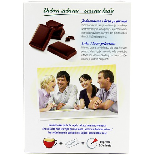 Dobra zobena kaša čokolada 260 g