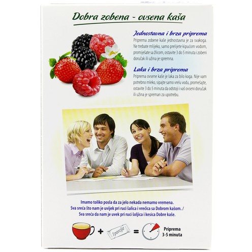 Dobra zobena kaša šumsko voće 260 g