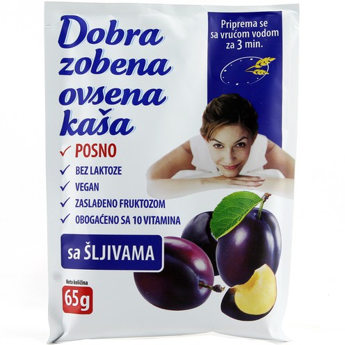 Dobra Oatmeal plum 65 g