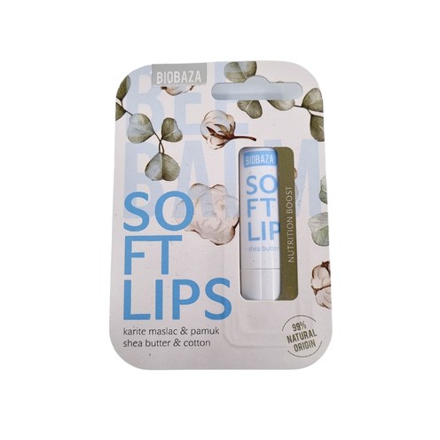 Biobaza Beebalm Soft Lips Shea Butter & Cotton
