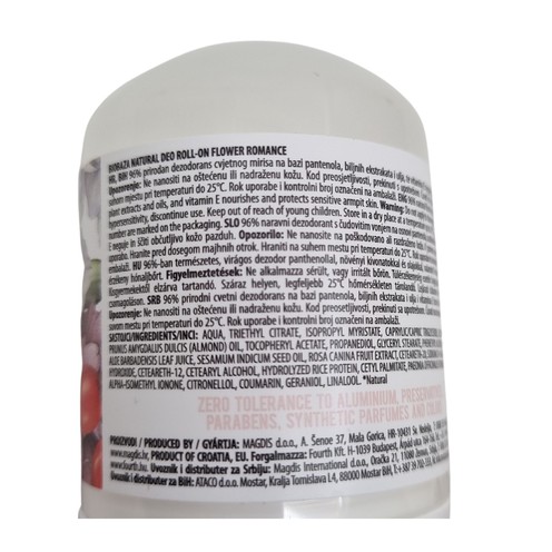 Biobaza Flower Romance Deodorant Roll-on 50 ml