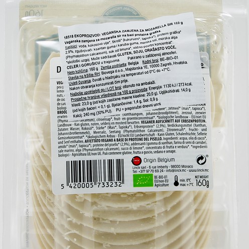 Veganer Mozzarella-Käse 160 g