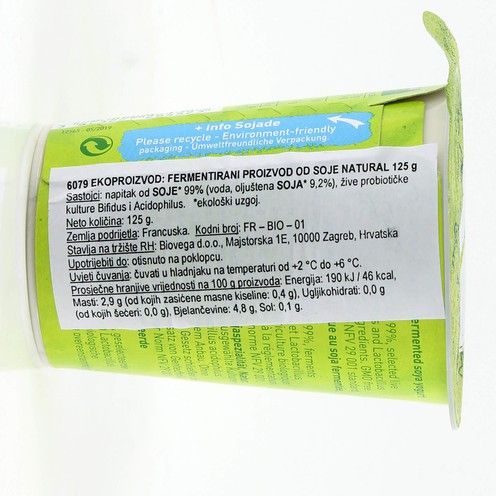 Sojade Natural Joghurt 125 g