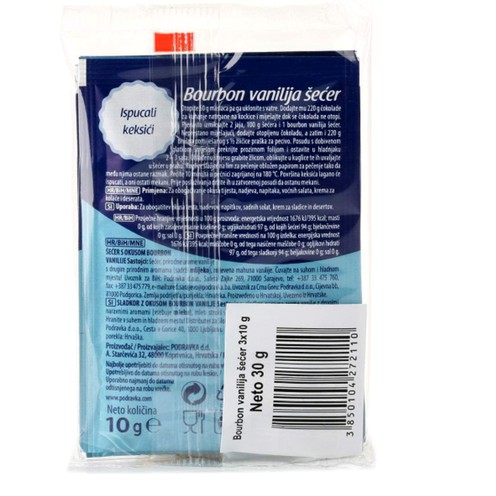 Bourbon vanilija šećer Dolcela 10 g (3 kom)