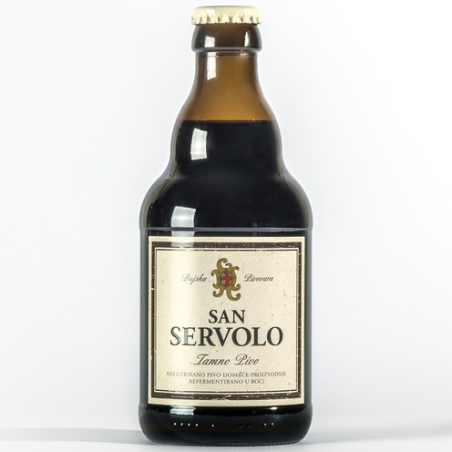 Pivo San Servolo tamno 0,33 l