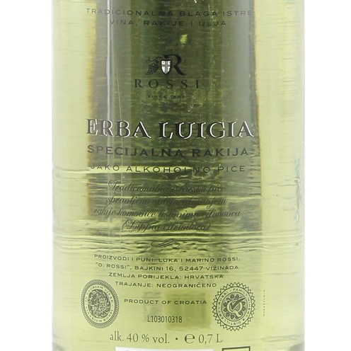 Rossi Erba Luigia rakija 0,7 l