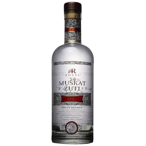 Rakija lozovača muškat žuti Rossi 0,7 l