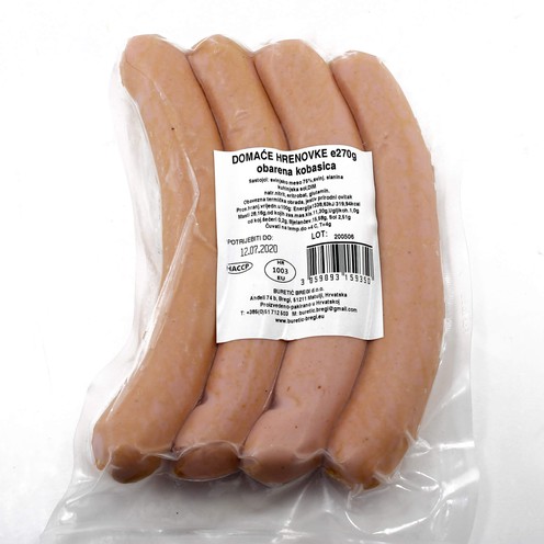 Hausgemachte Hot Dog Wiener 270 g
