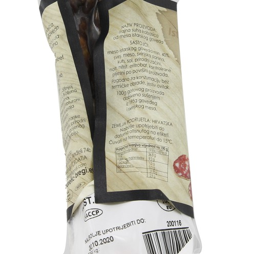 Dry Istrian Boškarin Sausage 167 g