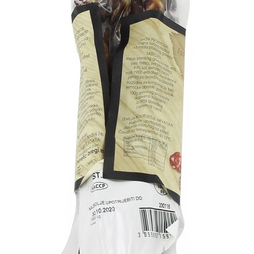 Dry Istrian Boškarin Sausage 167 g
