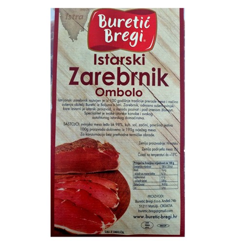 Geschnittener Istrisches Ombolo 100 g