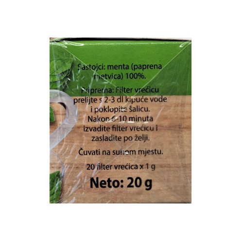 Čaj menta Ultra plus 20 g